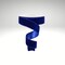 1.5"x10yd Royal Blue Velvet Wired Ribbon – Deluxe Velvet with Satin Backing-RGE165825